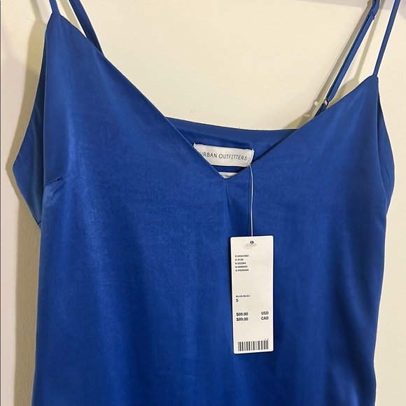 NWT Urban Outfitters Royal Blue Midi Dress, Women’s Small - Picture 2 of 10